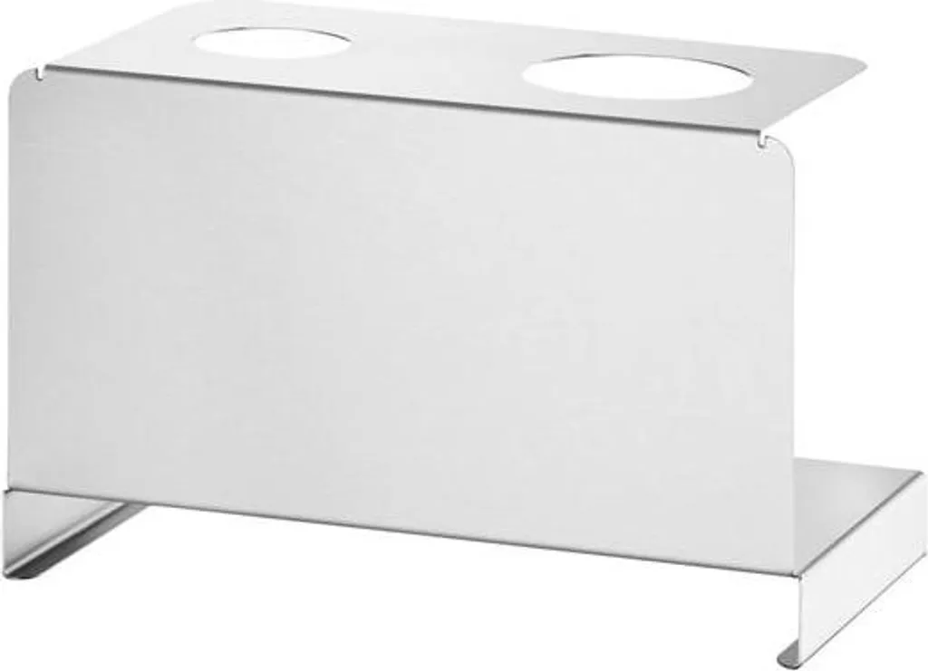 Support à gaufrettes 2 trous 45 mm et 65 mm Inox robuste modèle 755754