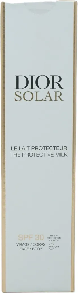 Spray Solaire SPF30 Dior Solar 125ml Lait Protecteur Idéal pour Bronzage