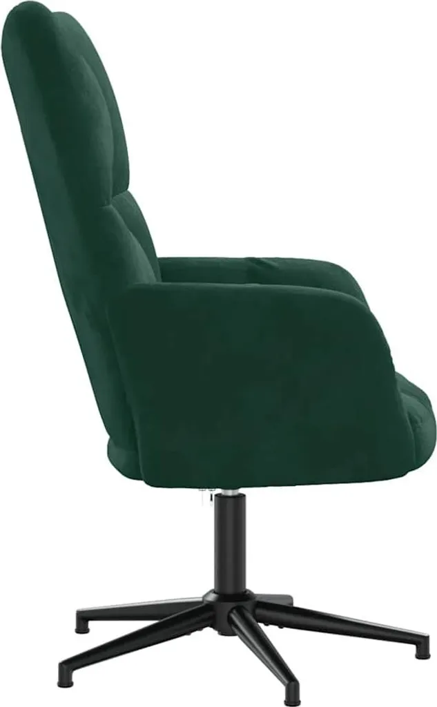 Offerta Poltrona Relax Velluto Verde vidaXL - Qualità e Prezzo - 3
