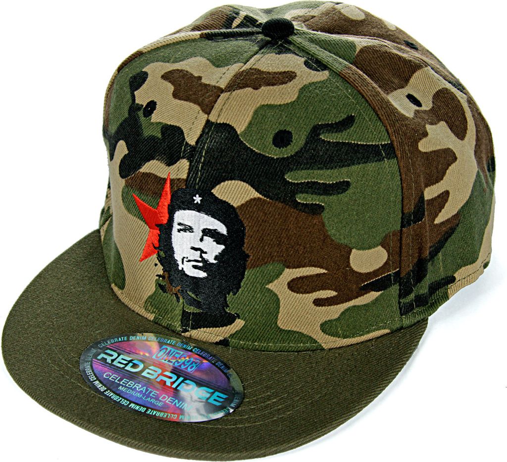 Red Bridge Uni Che Guevara Snapback Cap Signature Bestickt Produktbild 