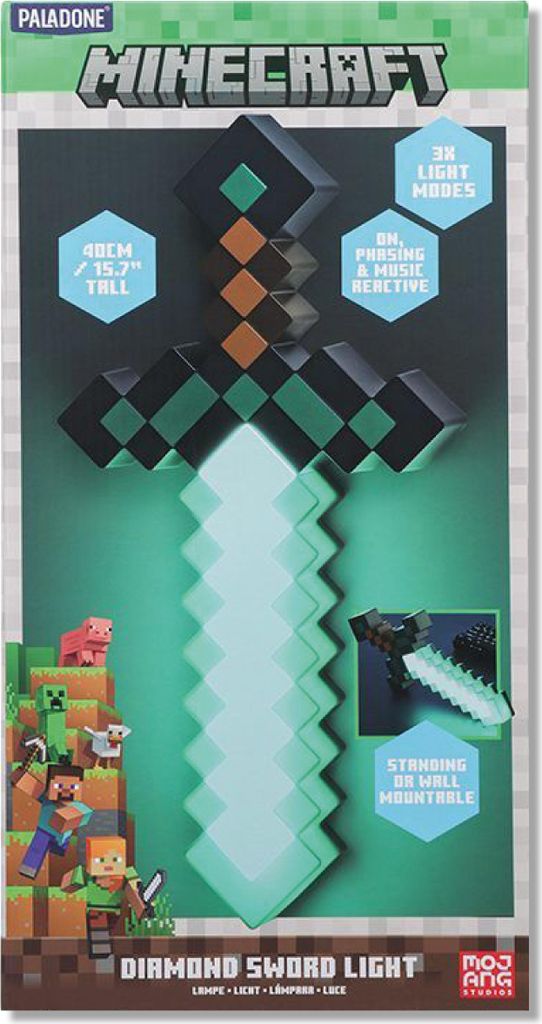 Światło diamentowego miecza w grze Minecraft Zdjęcie produktu 