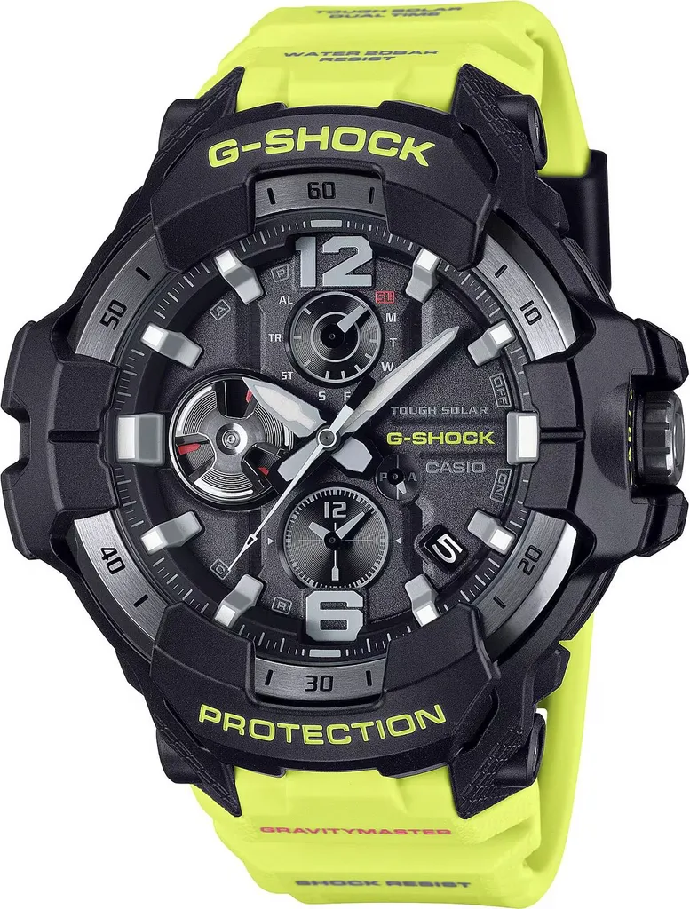 G-SHOCK GR-B300RY-1A9ER Montre Carbone Solaire avec Bluetooth et Vert
