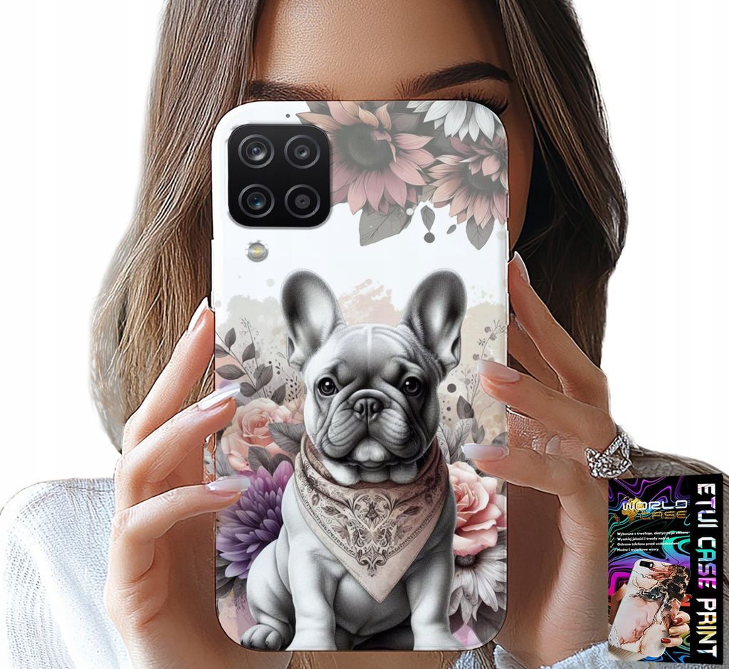 Etui Für Samsung A12 / M12 - Bulldogge Hund Rasse Bulldogge Hund Rasse Zurück