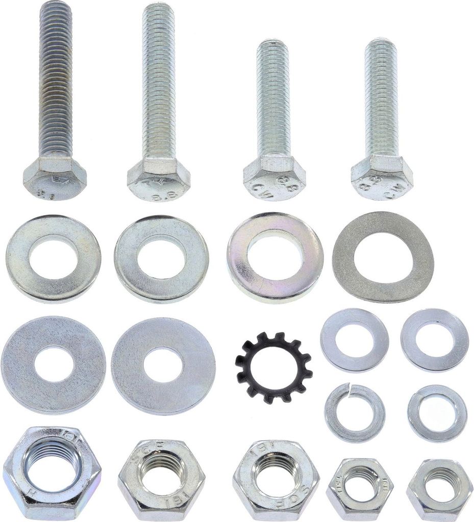 Set: Sechskantschrauben für Schwingenträger, Kotflügel vorn, Federbeine Simson Schwalbe KR51, Spatz SR4-1, Star, SR4-2, Sperber SR4-3, Habicht S...