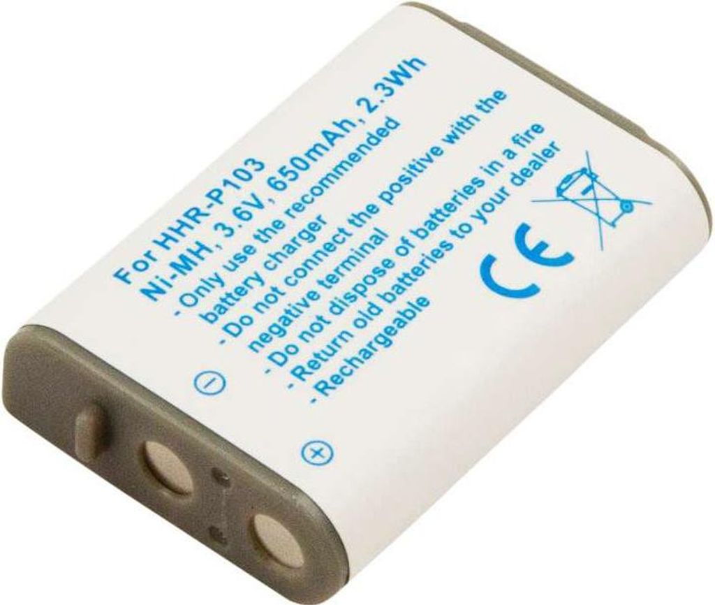 Avizar, Panasonic KX-TCA255 Batteria per telefono NiMH 3,6 Immagine del prodotto 