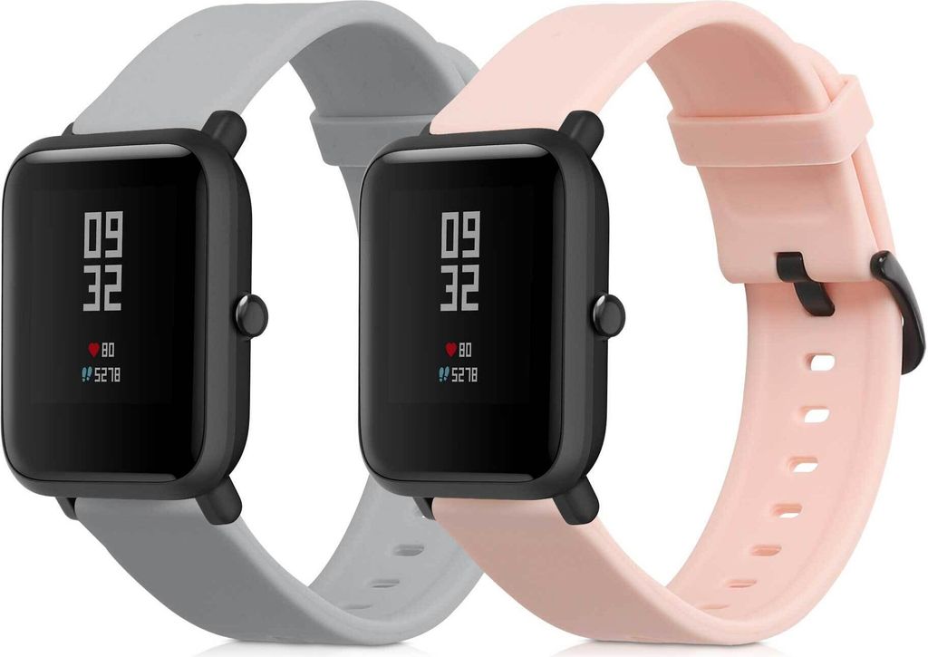 kwmobile 2x Sportarmband kompatibel mit Huami Amazfit Bip S Produktbild 1