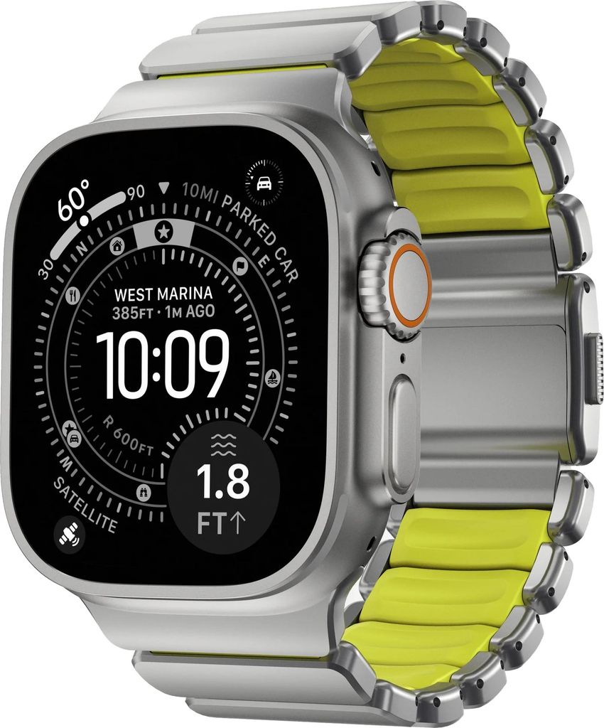 Nomad Stratos Bracelet Matériel Naturel 45/46/49mm – Image du produit 
