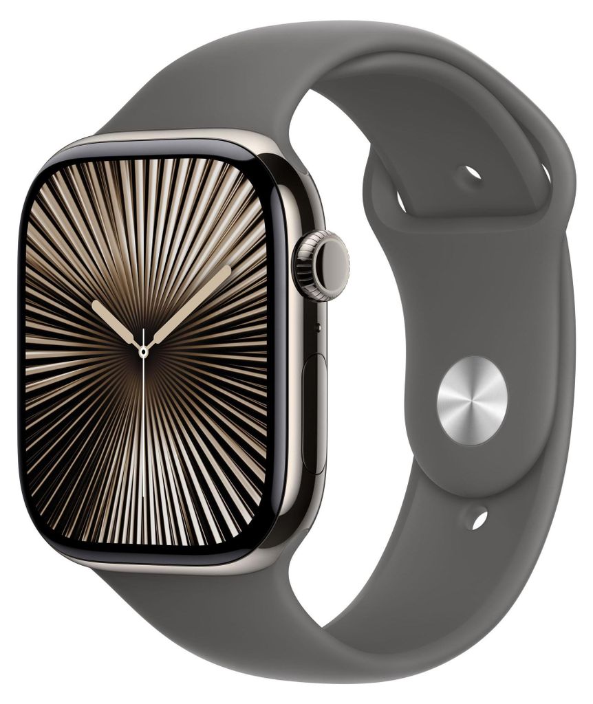Apple Watch Series 10 GPS+ Cellular 46mm Boîtier en titane Image du produit 