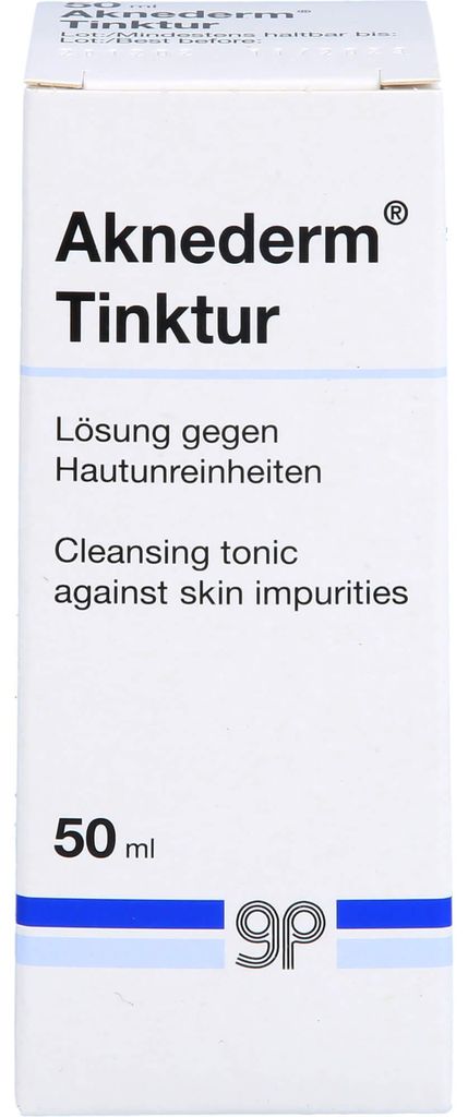 Aknederm Tinktur gegen Hautunreinheiten, 50 ml Lösung
