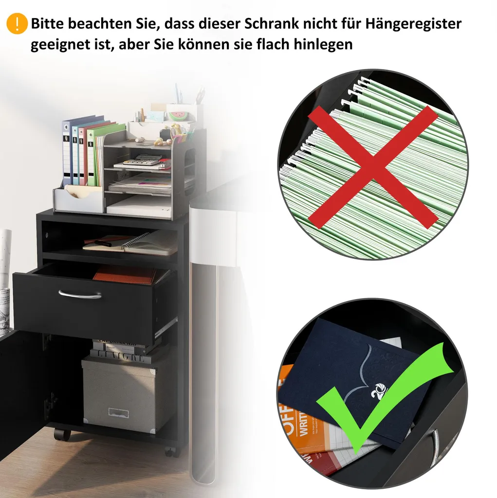 Caisson de bureau idéal pour organiser vos dossiers et votre espace - 7