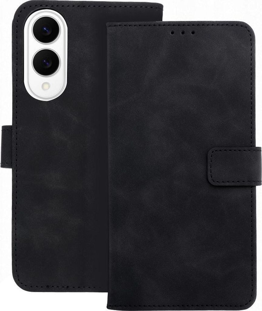 TENDER Book passend für SAMSUNG S25 Edge schwarz