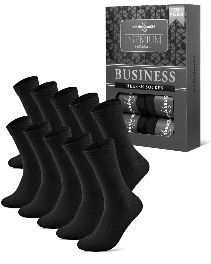 Herren Socken Businesssocken Anzugsocken Baumwolle - 15800 Produktbild 