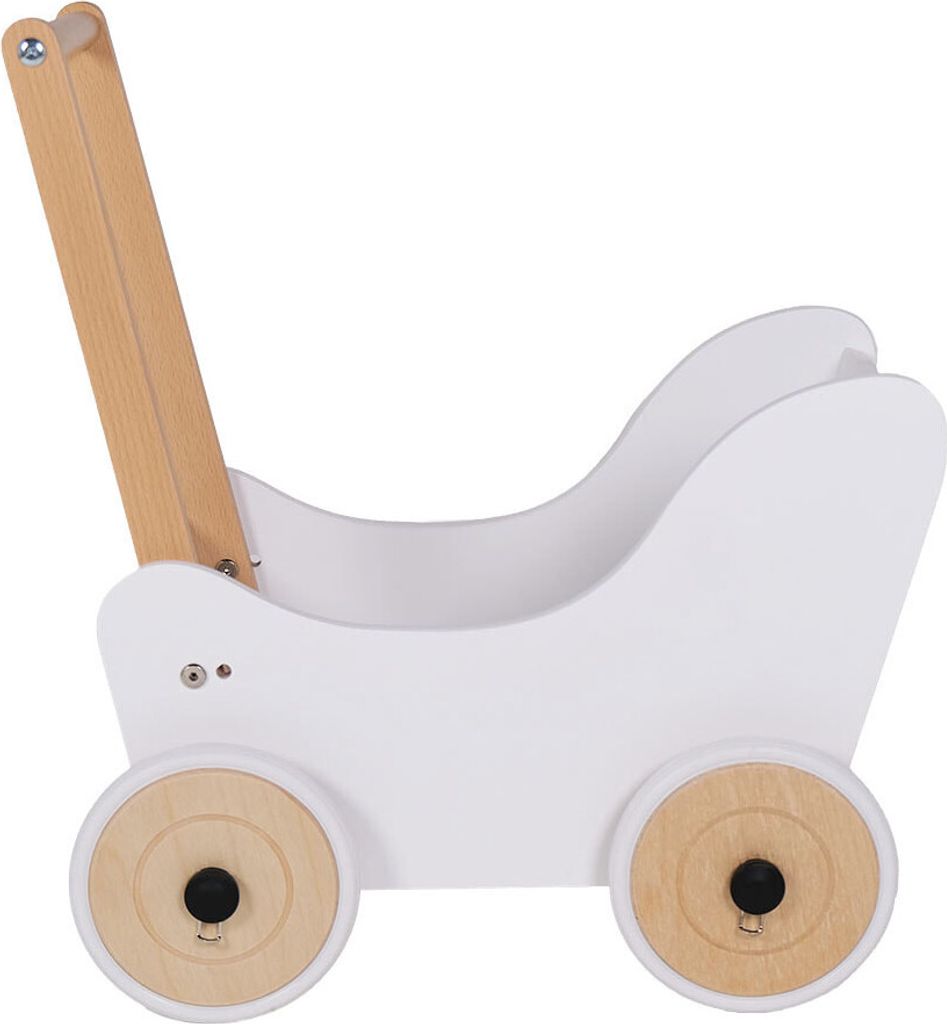 Bandits & Angels Puppenwagen Weiß Little Angel Classic Weiß Produktbild 