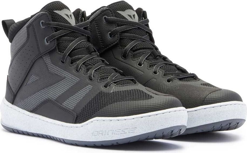 Dainese Suburb Air Motorrad Schuhe, schwarz/weiß/grau, 42
