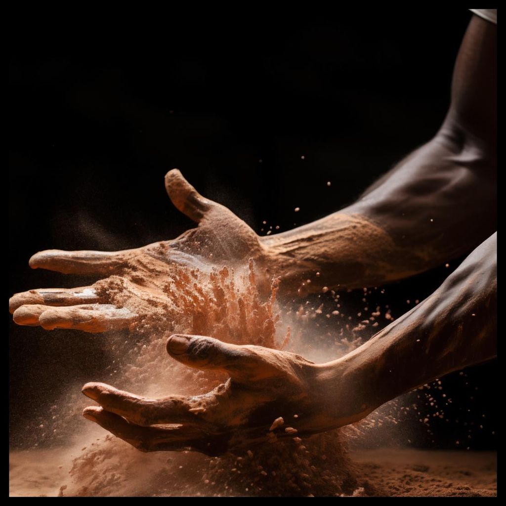 Plakat 80x80cm Tanz der Erde