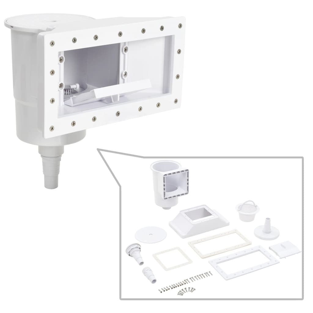 vidaXL 11-cz. Skimmer basenowy 34,3 x 25 x 30,5 cm Zdjęcie produktu 