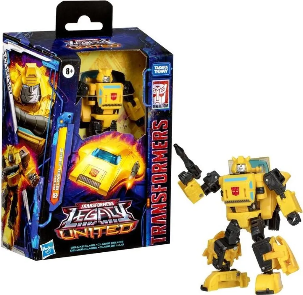 Bumblebee Transformers Legacy 14cm - Robot Robuste sans Pièces Fragiles - 4