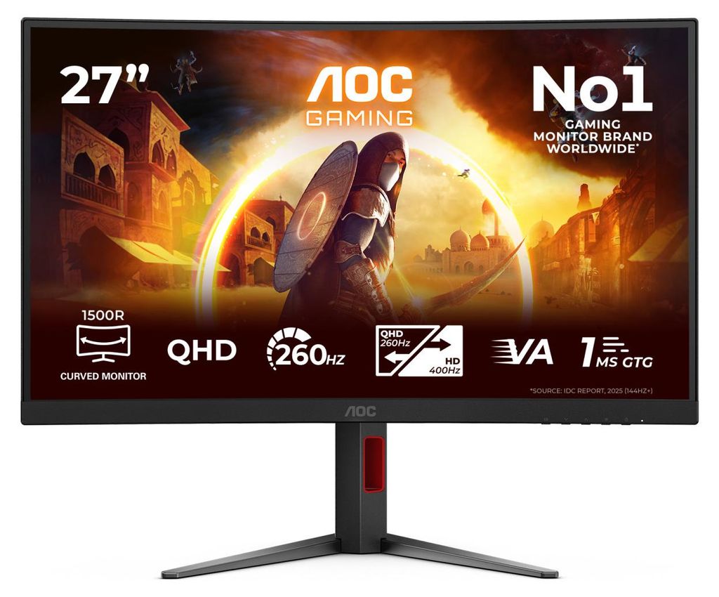 AOC G4 CQ27G4Z2P, 68,6 cm (27"), 2560 x 1440 Pixel, Quad Produktbild 