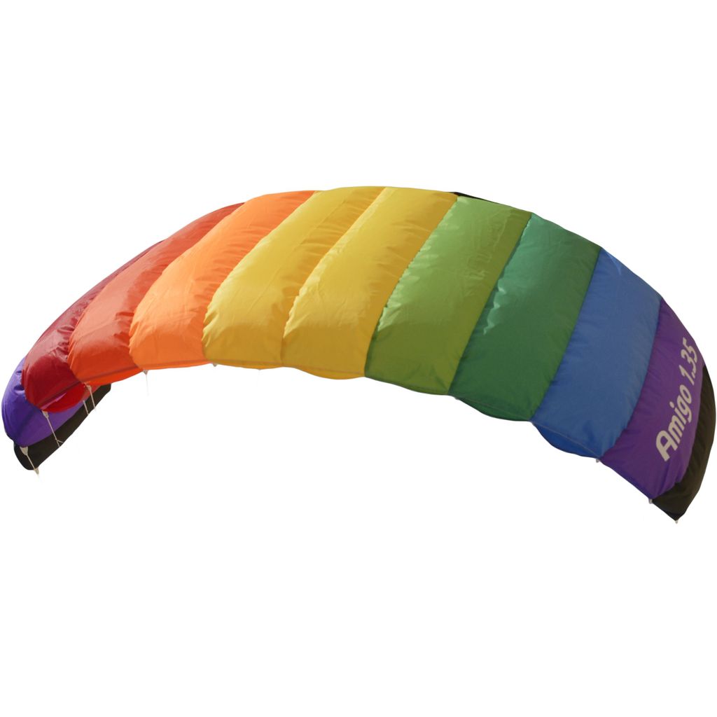 Lenkmatten Spiderkites Amigo 1,35 Rainbow 10005, dúhový, Obrázok produktu 