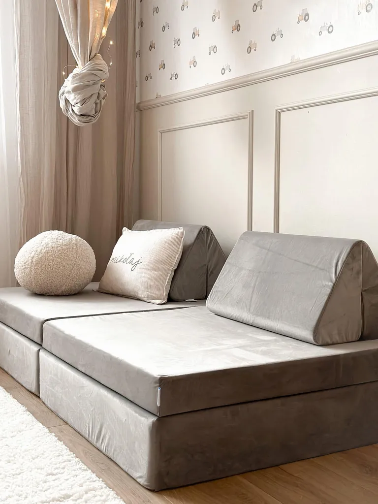 Cuscino Rullo Oro Velluto | Arredo Moderno e Supporto Lombare Luxury - 3