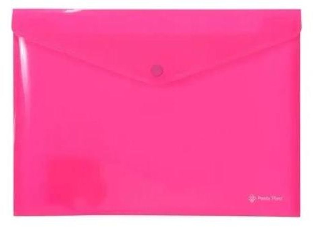 A4-Umschlag in Neonrosa – Panta Plast