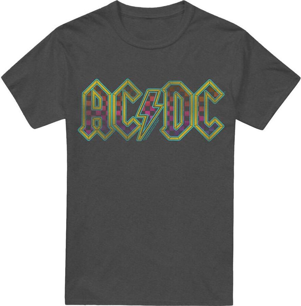 AC/DC - T-Shirt für Herren/Damen Uni TV17425 (3XL) (Holzkohle)