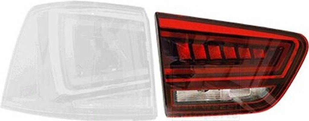 VAN WEZEL Rückleuchte Heckleuchte Links Innerer für SEAT Alhambra (710, 711)
