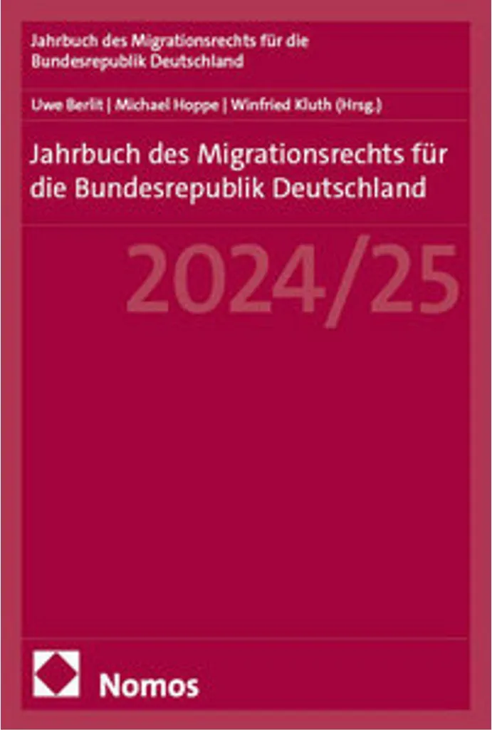 Livre de droit allemand de la migration 2024/25 pour avocats