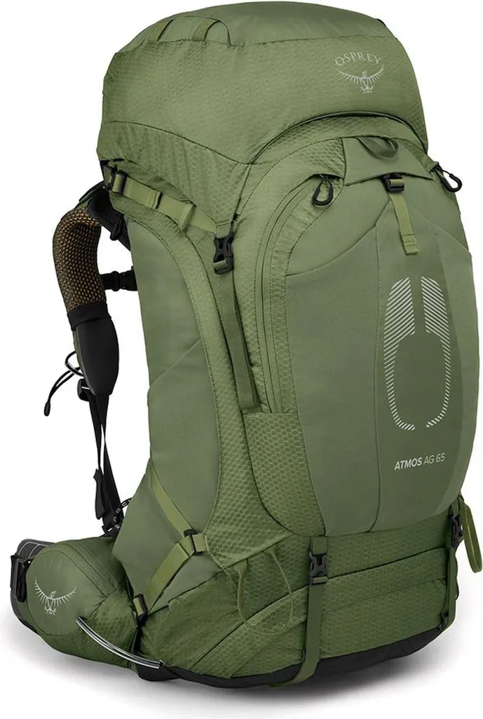 Sac à dos de trekking 65L Osprey Atmos AG 65 Mythical Green pour homme