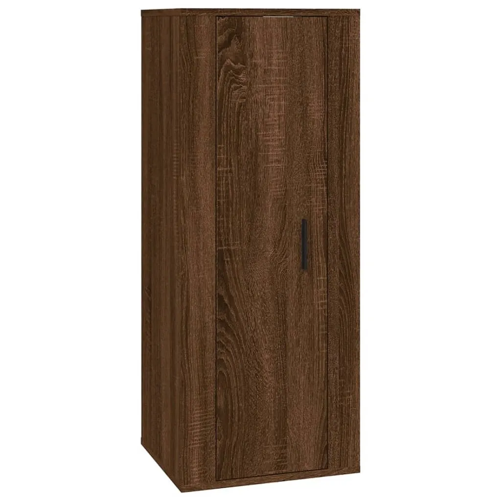 vidaXL Mobile TV Sospeso Rovere Marrone 100cm - Mobiletto Parete Design