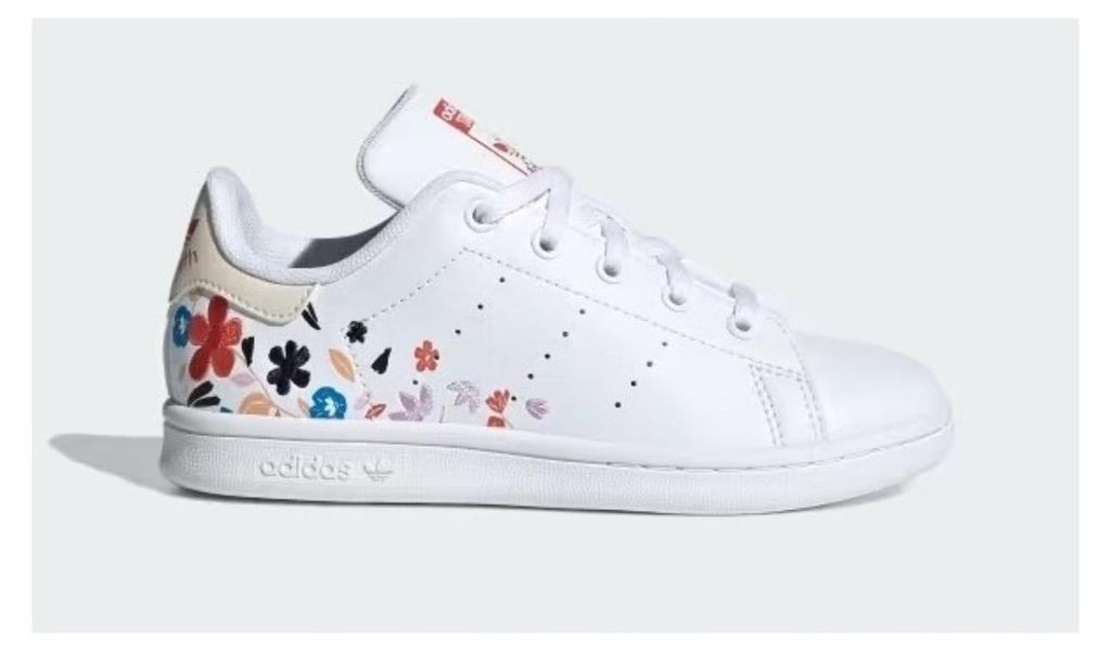 Adidas Stan Smith Kinderschuhe, Rot, flexible Sohle, strapazierfähig, IE0895