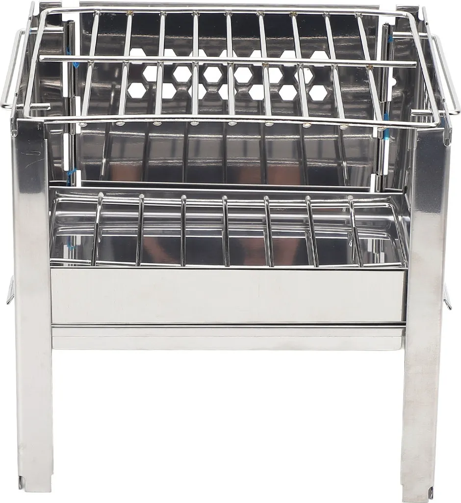 Barbecue portable pliable en inox : fini l'encombrement pour vos BBQ