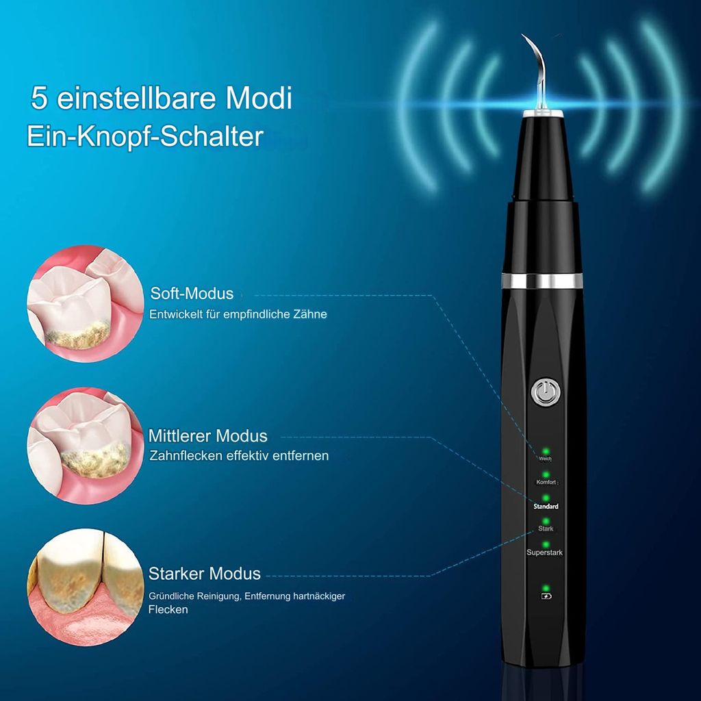 Zahnsteinentferner Zahnreiniger Ultraschall für Hund und Produktbild 8