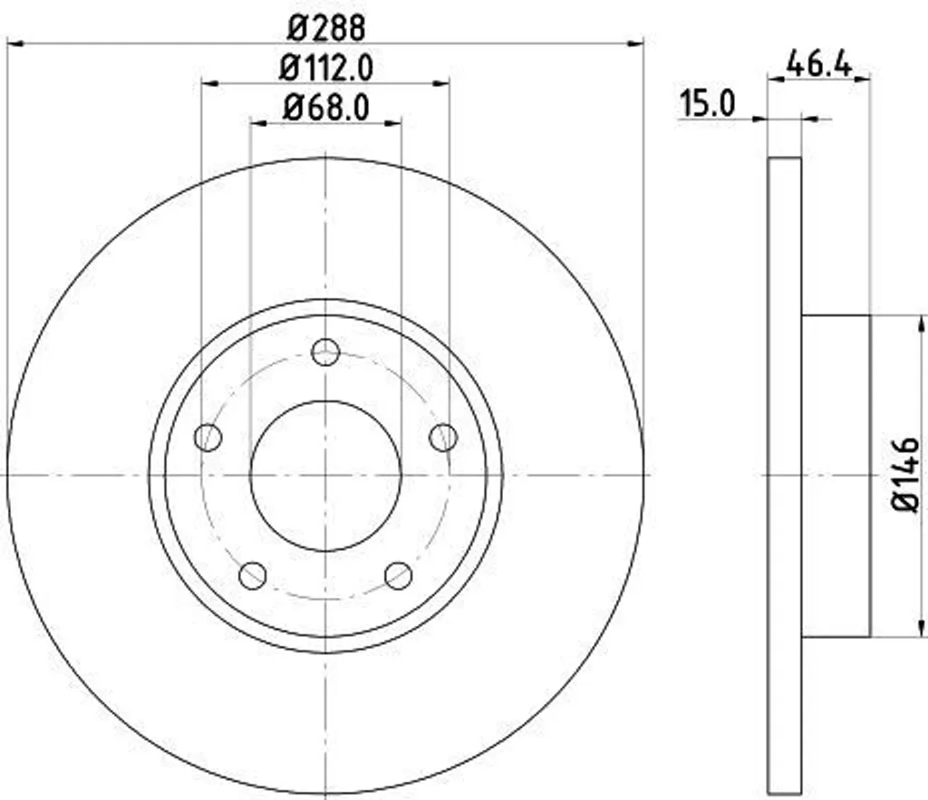Disque de Frein Haute Performance HELLA 8DD 355 102-781 Audi A4