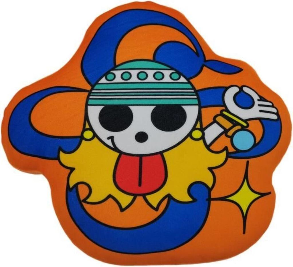 Kissen One Piece Orange Polyester Gedruckt