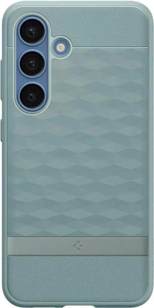 Coque Samsung S25+ Plus avec Grip Amélioré Spigen Parallax Mag Vert