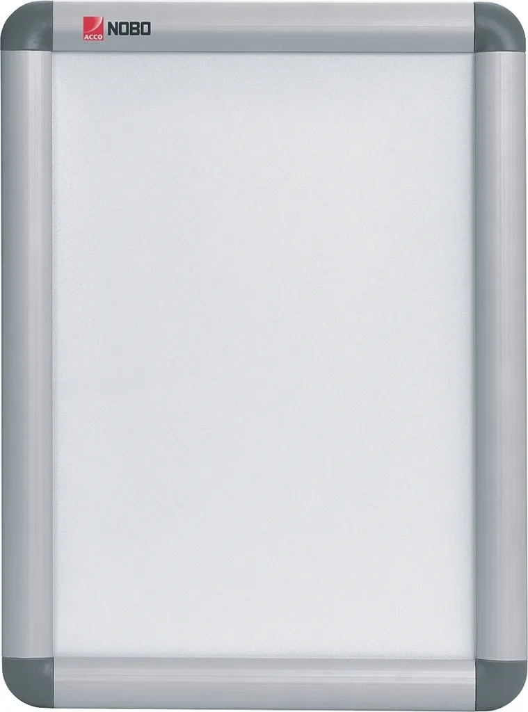 Cadre A3 aluminium argenté 458x335mm avec vitre plastique pack de 5