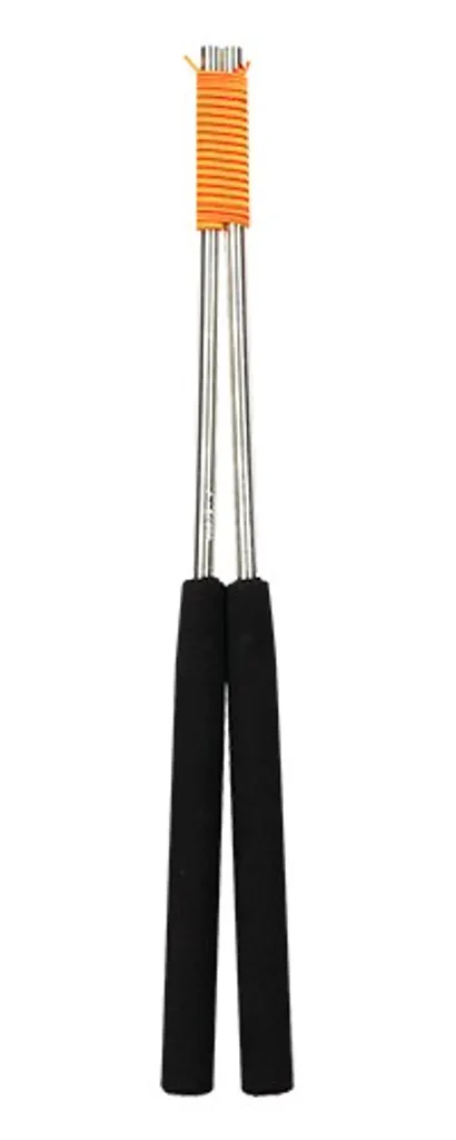Baguettes Diabolo Alu 325 Noire avec Cordelette Haute Résistance