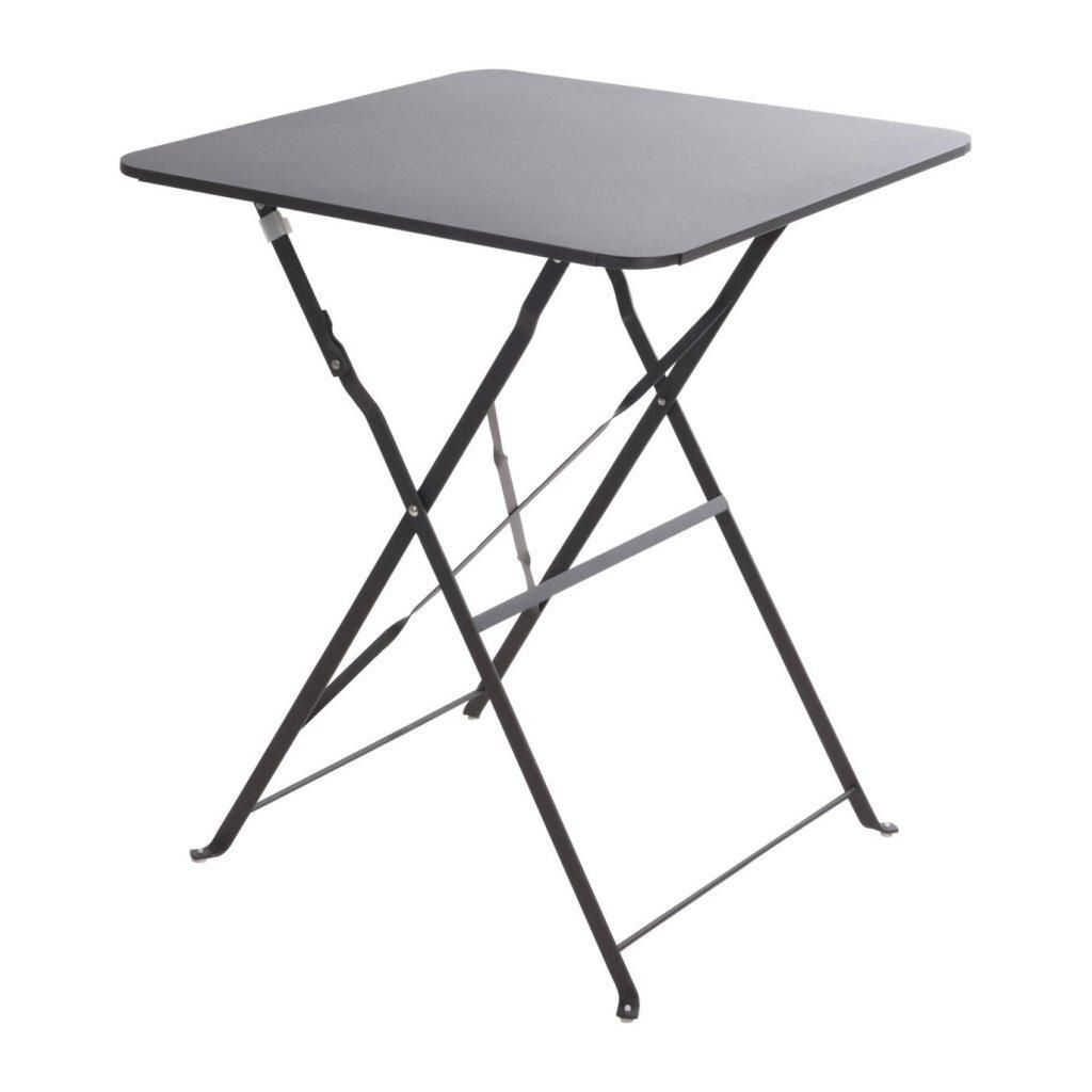 Table pliante Excellent Houseware, dimensions 60x60x71 cm, Image du produit 