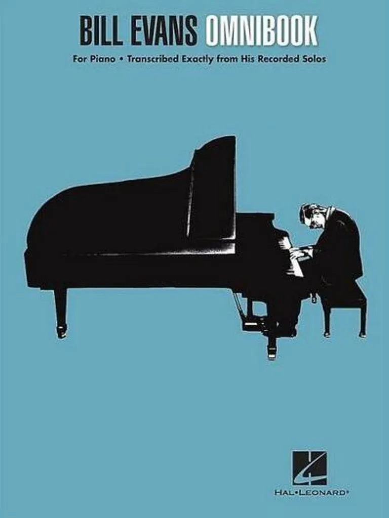 Bill Evans Omnibook Piano : Transcriptions Fidèles avec Reliure à Spirale Jazz