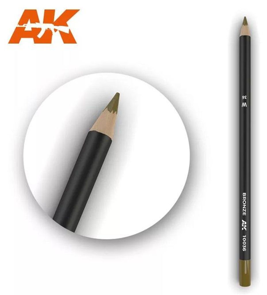 AK Interactive AK10036 - Watercolor Pencil Bronze
