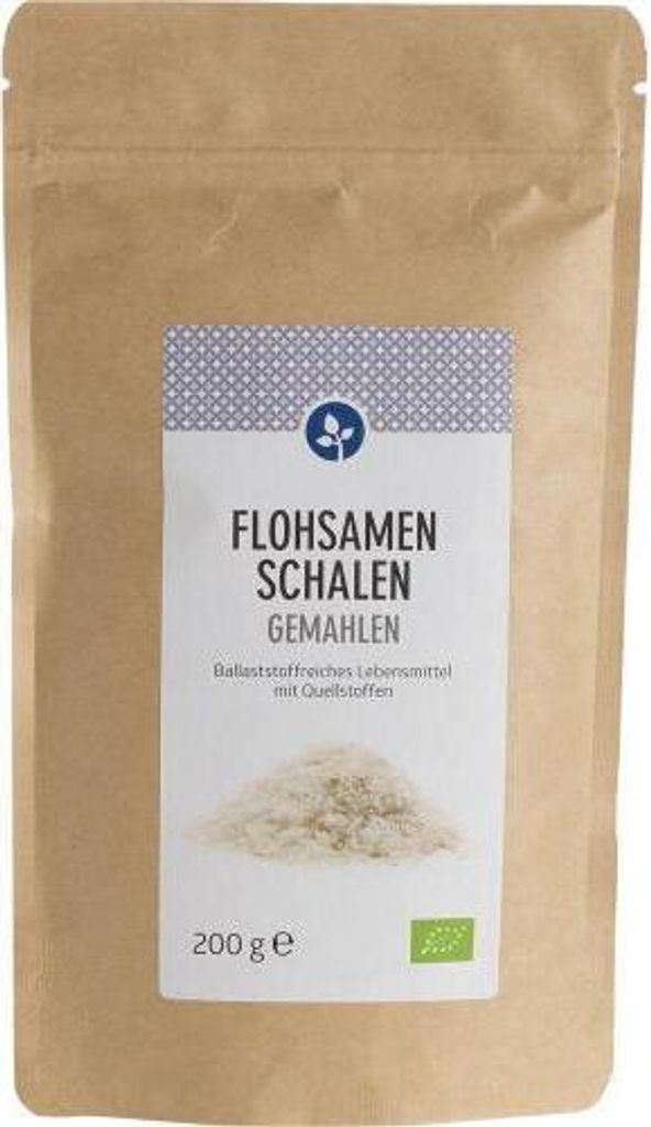 Flohsamenschalen gemahlen Pulver 200 g