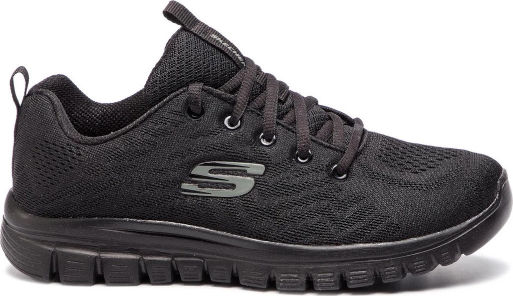 Skechers Damen Schuhe Schwarz 12615WBBK Grösse 41 Produktbild 