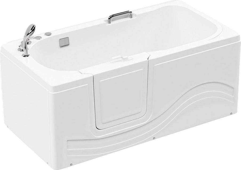 HOME DELUXE - Seniorenbadewanne inkl. Whirlpool- VITAL M Produktbild 1