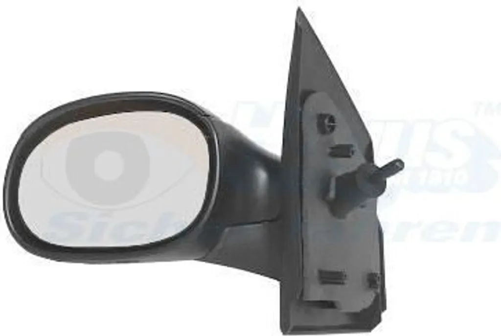 Rétroviseur complet pour CITROËN C2 JM, pièce VAN WEZEL 0917804 droit