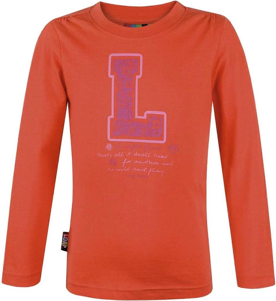 Kinder-T-Shirt Loop Ina Orange Produktbild 