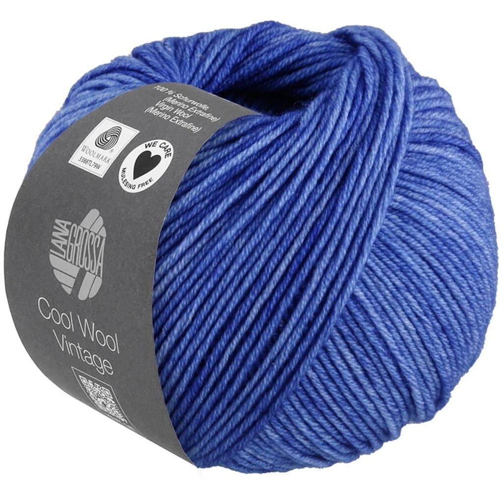 Lana Grossa - Cool Wool Vintage 7373 blau
