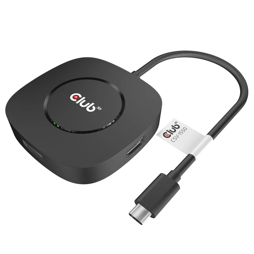 Club3D CSV-1550 Hub MST USB-C a 3 DisplayPort 1.4 Retail