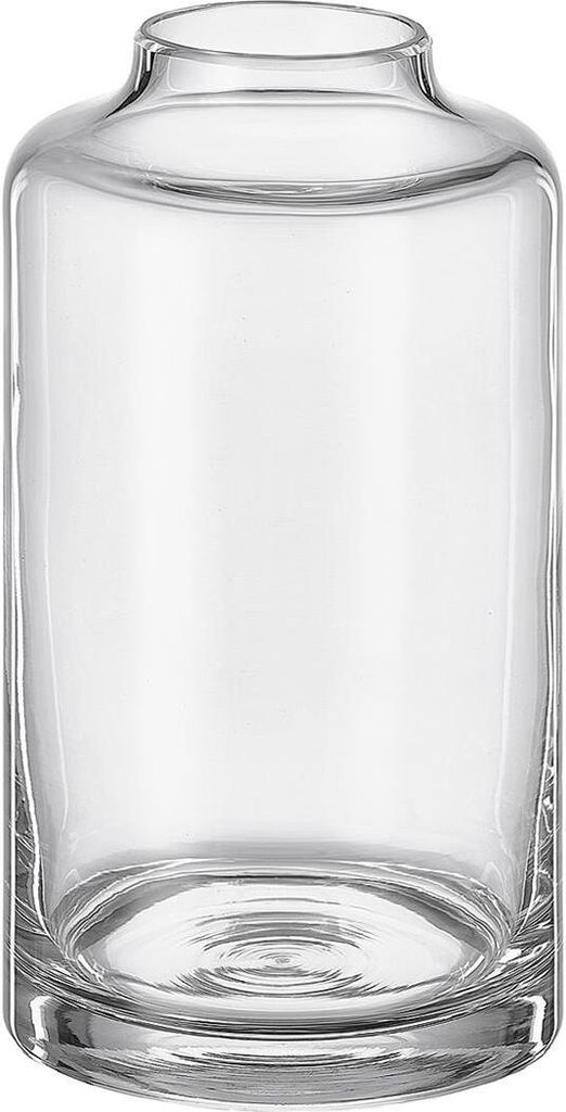 BOHEMIA Vase H 24cm Ø11cm klar