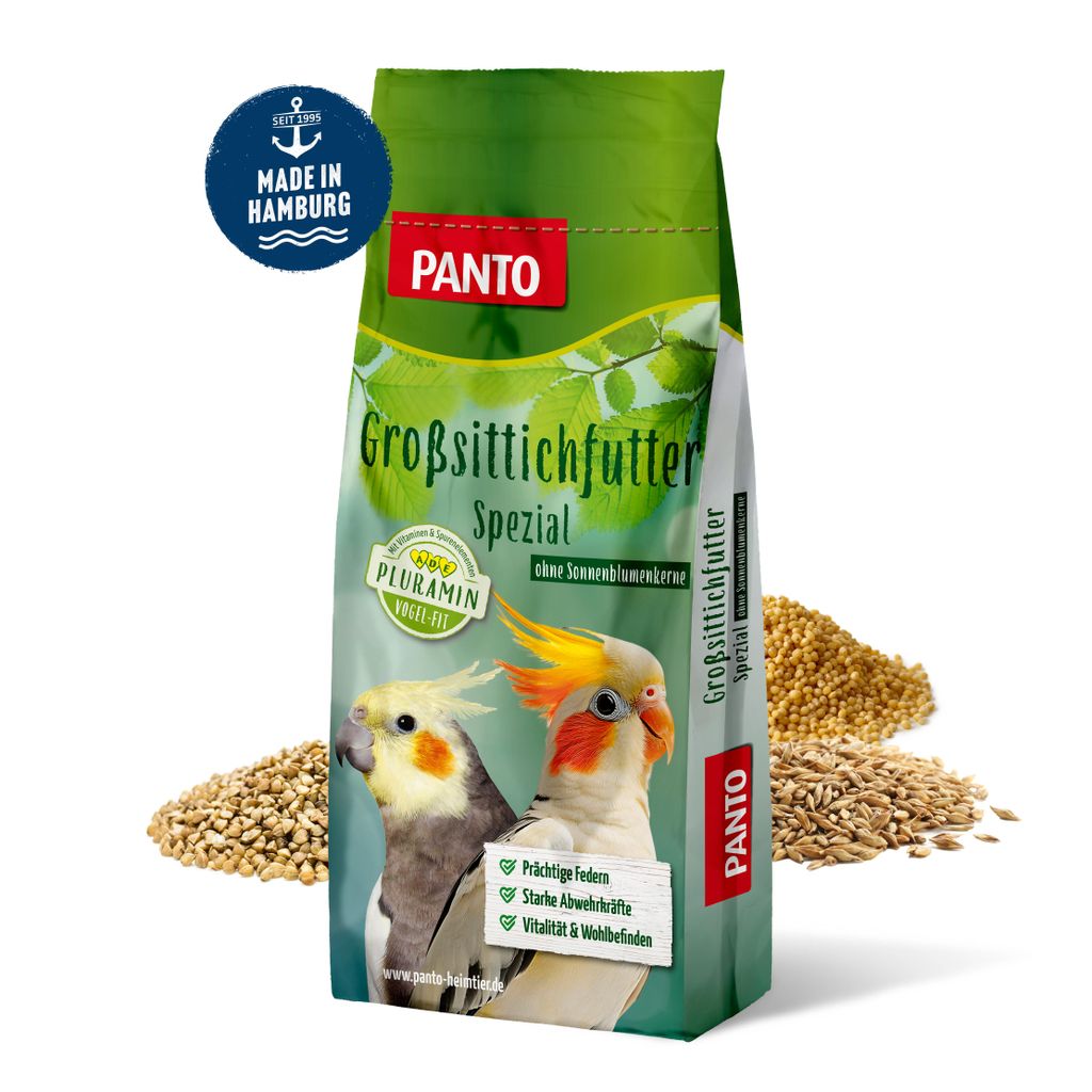 PANTO Großsittichfutter Spezial mit Pluramin® (ohne Produktbild 